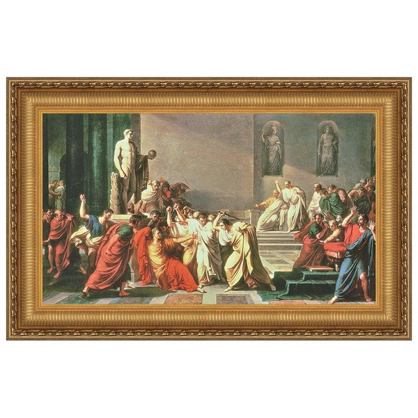 Death Of Julius Caesar Replica Painting 43X27